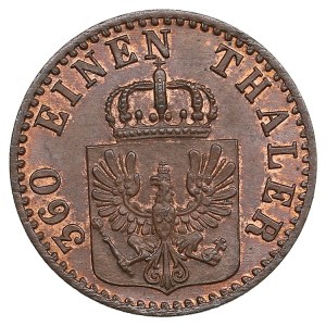 German States, Kingdom of Prussia (Berlin) 1 Pfennig 1863 - Wilhelm I (1861-1888)