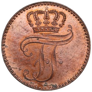 German States, Grand Duchy of Mecklenburg-Schwerin (Berlin) 3 Pfennige 1864 - Friedrich Franz II (1842-1883)
