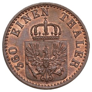 German States, Kingdom of Prussia (Berlin) 1 Pfennig 1868 - Wilhelm I (1861-1888)