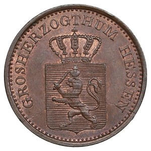 German States, Grand Duchy of Hesse-Darmstadt 1 Pfennig 1871 - Ludwig III (1848-1877)