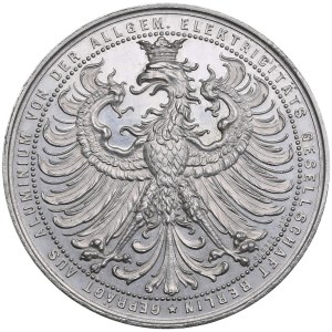 German Empire (City of Frankfurt) Aluminum Medal 1891 - International Electrotechnical Exhibition in Frankfurt am Main