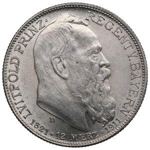 German States, Kingdom of Bavaria (Munich) 2 Mark 1911 - Otto (1886-1913)