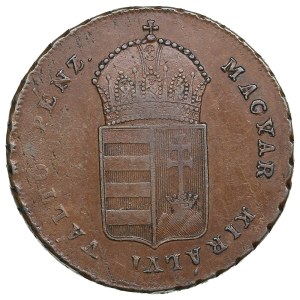 Hungary (Nagybanya) 1 Kreuzer 1849 - War of Independence coinage