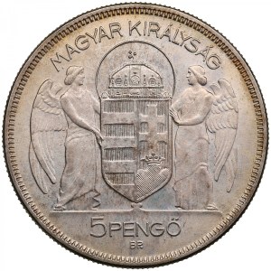 Hungary (Budapest) 5 Pengő 1930 - Miklós Horthy, as Regent (1920-1944)