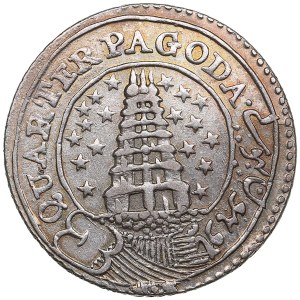 British India, Madras Presidency (Madras mint) ¼ Pagoda ND (1808-1812)