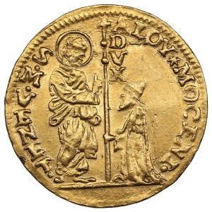 Venetian Republic (Venice) AV Zecchino ND - Alvise III Sebastiano Mocenigo, 112th Doge (1722-1732)