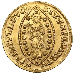 Venetian Republic (Venice) AV Zecchino ND - Alvise III Sebastiano Mocenigo, 112th Doge (1722-1732)