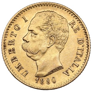 Italy (Rome) 20 Lire 1880 - Umberto I (1878-1900)