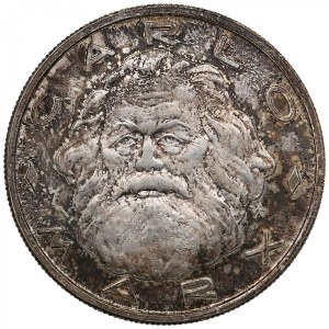 Italy (Russia) Silver Medal ND (late 20th c.) - Commemorating Karl Marx (1818-1883)
