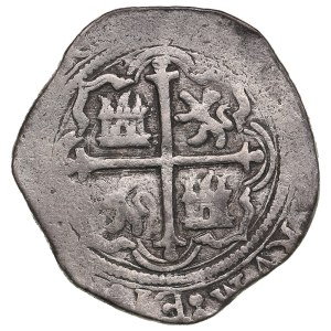 Mexico (Mexico City) 2 Reales ND (1572-1589) - Philip II (1556-1598)