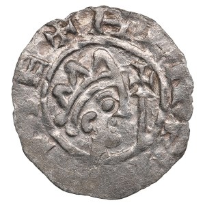 Low Countries, Margraviate of Frisia (Leeuwarden) AR Denar ND - Bruno III van Brunswijk (1038-1057)