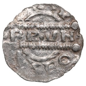 Low Countries, Margraviate of Frisia (Leeuwarden) AR Denar ND - Bruno III van Brunswijk (1038-1057)
