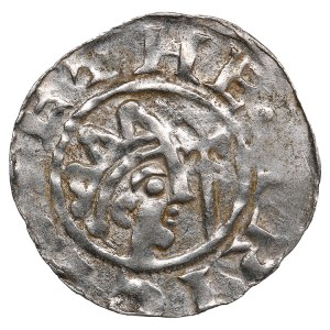 Low Countries, Margraviate of Frisia (Leeuwarden) AR Denar ND - Bruno III van Brunswijk (1038-1057)
