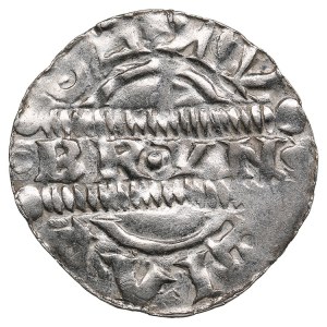 Low Countries, Margraviate of Frisia (Leeuwarden) AR Denar ND - Bruno III van Brunswijk (1038-1057)