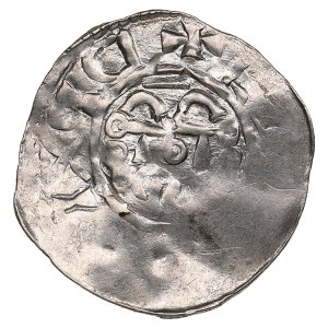 Frisia AR Denar - Imitation of Jever, Hermann (1059-1074)
