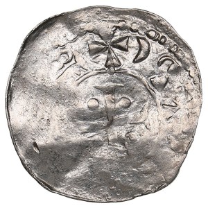 Frisia AR Denar - Imitation of Jever, Hermann (1059-1074)