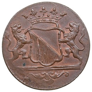 Dutch Republic, City of Utrecht 1 Duit 1792