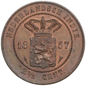 Netherlands East Indies (Utrecht) 2½ Cent 1857 - Willem III (1849-1890)