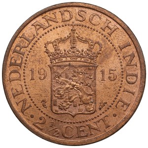 Netherlands East Indies (Utrecht) 2½ Cent 1915 - Wilhelmina (1890-1948)