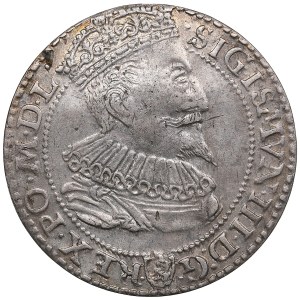 Polish-Lithuanian Commonwealth (Malbork) AR 6 Groszy / Szóstak 1596 - Sigismund III Vasa (1587-1632)
