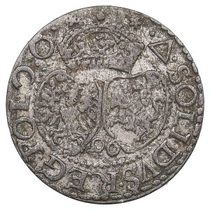 Polish-Lithuanian Commonwealth (Malbork) BI Schilling / Szeląg 1596 - Sigismund III Vasa (1587-1632)