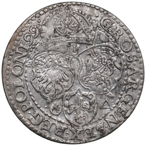 Polish-Lithuanian Commonwealth (Malbork) AR 6 Groszy / Szóstak 1599 - Sigismund III Vasa (1587-1632)