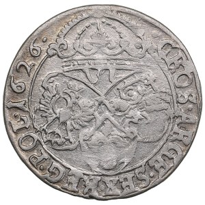 Polish-Lithuanian Commonwealth (Kraków) AR 6 Groszy / Szóstak 1626 - Sigismund III Vasa (1587-1632)