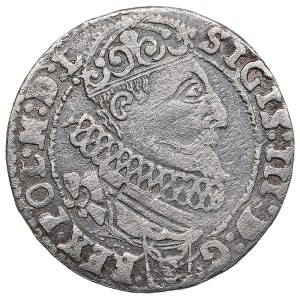 Polish-Lithuanian Commonwealth (Kraków) AR 6 Groszy / Szóstak 1627 - Sigismund III Vasa (1587-1632)