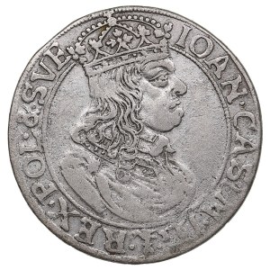 Polish-Lithuanian Commonwealth (Kraków) AR 6 Groszy / Szóstak 1660 - Jan II Casimir Vasa (1649-1668)