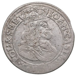 Polish-Lithuanian Commonwealth (Bydgoszcz) AR 6 Groszy / Szóstak 1667 - Jan II Casimir Vasa (1649-1668)