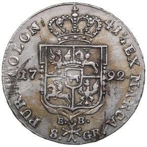Poland (Warsaw) 8 Groszy / 2 Złotych 1792 - Stanisław II Augustus (1764-1795)