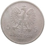Poland (Brussels mint) 5 Złotych 1928 - Nike