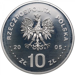 Poland (Warsaw) 10 Zlotys 2005 - August II Mocny