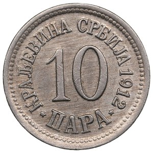 Serbia (Vienna mint) 10 Para 1912 - Peter I (1903-1918)