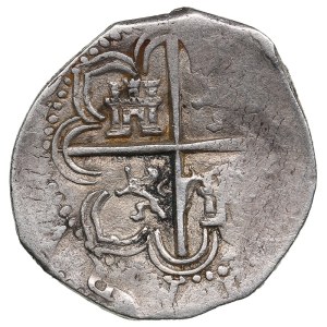 Spain (Seville) 2 Reales 1593 - Philip II (1556-1598)