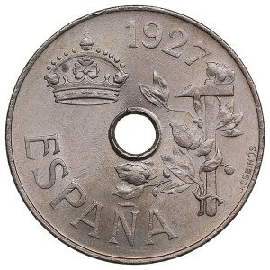 Spain (Madrid) 25 Centimos 1927 - Alfonso XIII (1886-1931)