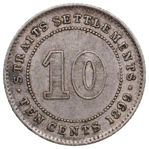 Straits Settlements (Royal Mint, London) 10 Cents 1899 - Victoria (1837-1901)