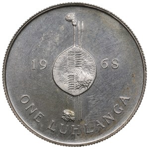 Swasiland (Pretoria mint) 1 Luhlanga 1968 - Sobhuza II (1968-1982)