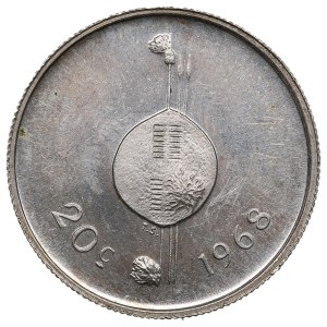 Swaziland (Pretoria mint) 20 Cents 1968 - Sobhuza II (1968-1982)