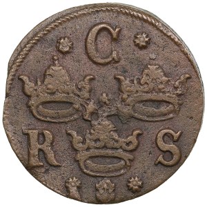 Sweden (Säter) ¼ Öre 1636 - Christina (1632-1654)