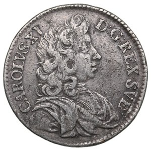 Sweden (Stockholm) 1 Mark 1685 - Karl XI (1660-1697)