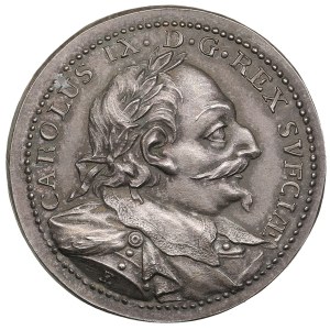 Sweden Silver Born-Die Medal (1786-1787) - Karl IX (1604-1611)