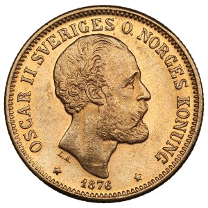 Sweden (Kungsholmen) 20 Kronor 1876 - Oscar II (1872-1907)