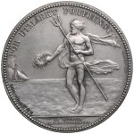 Sweden Silver Award Medal 1832 (struck 1879) - Swedish Sailing Society - Oscar I (1844-1859)
