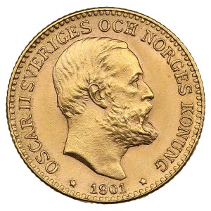 Sweden (Stockholm) 10 Kronor 1901 - Oscar II (1872-1907)