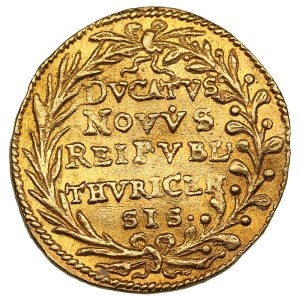 Swiss Cantons, City of Zürich 1 Ducat 1641