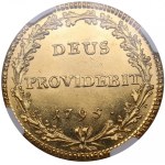 Swiss Cantons, City of Bern 2 Duplones 1795 - NGC MS 63
