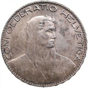 Switzerland (Bern) 5 Francs 1922