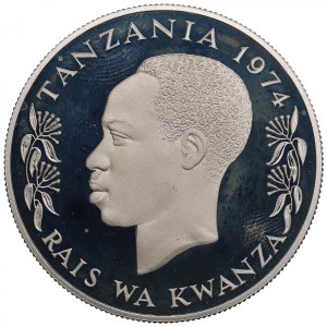 Tanzania (Royal Mint, Llantrisant) 25 Shilingi 1974