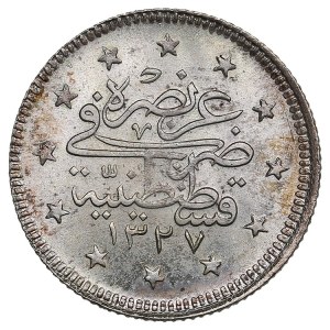 Ottoman Empire (Constantinople) AR 2 Kurush 1912 - Mehmed V (AH 1327-1336 / 1909-1918 AD)